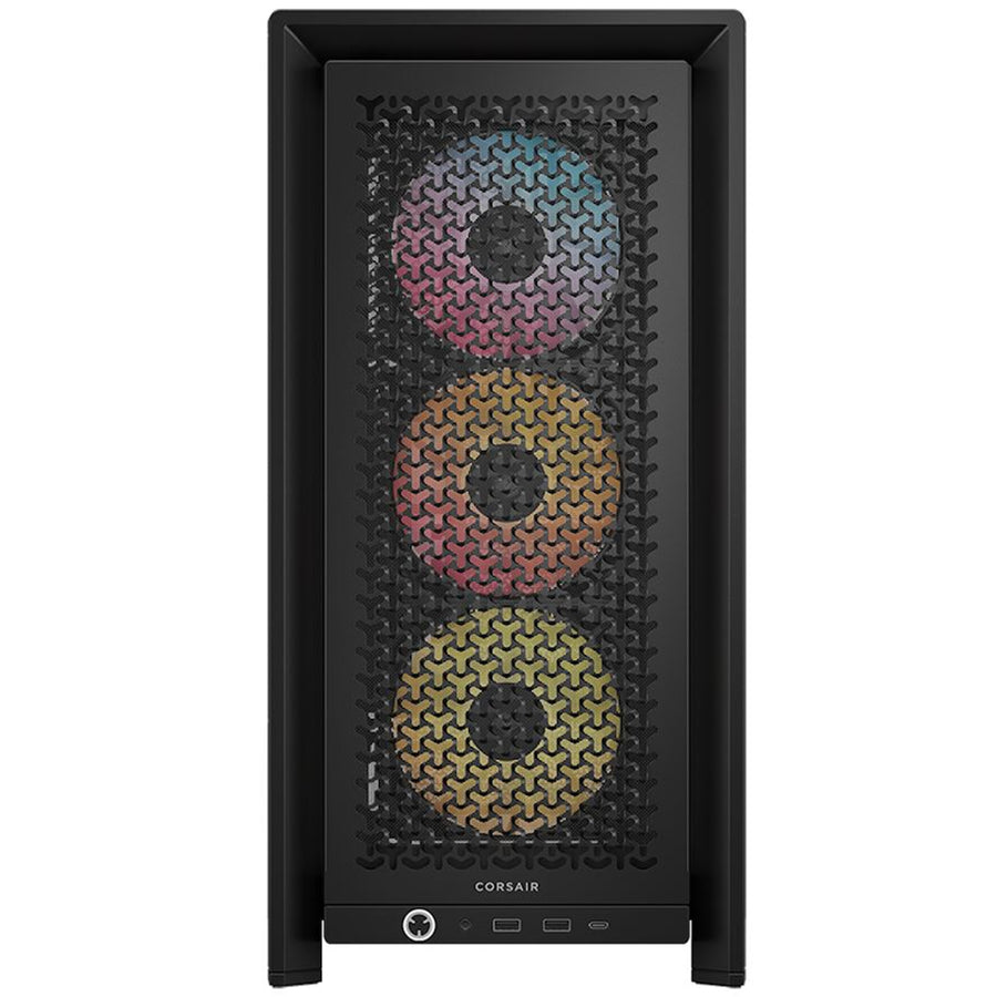 Corsair FRAME 4000D RS ARGB Tempered Glass ATX Mid Tower Gaming Case - Black