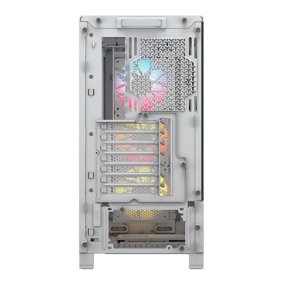 Corsair FRAME 4000D RS ARGB Tempered Glass ATX Mid Tower Gaming Case - White