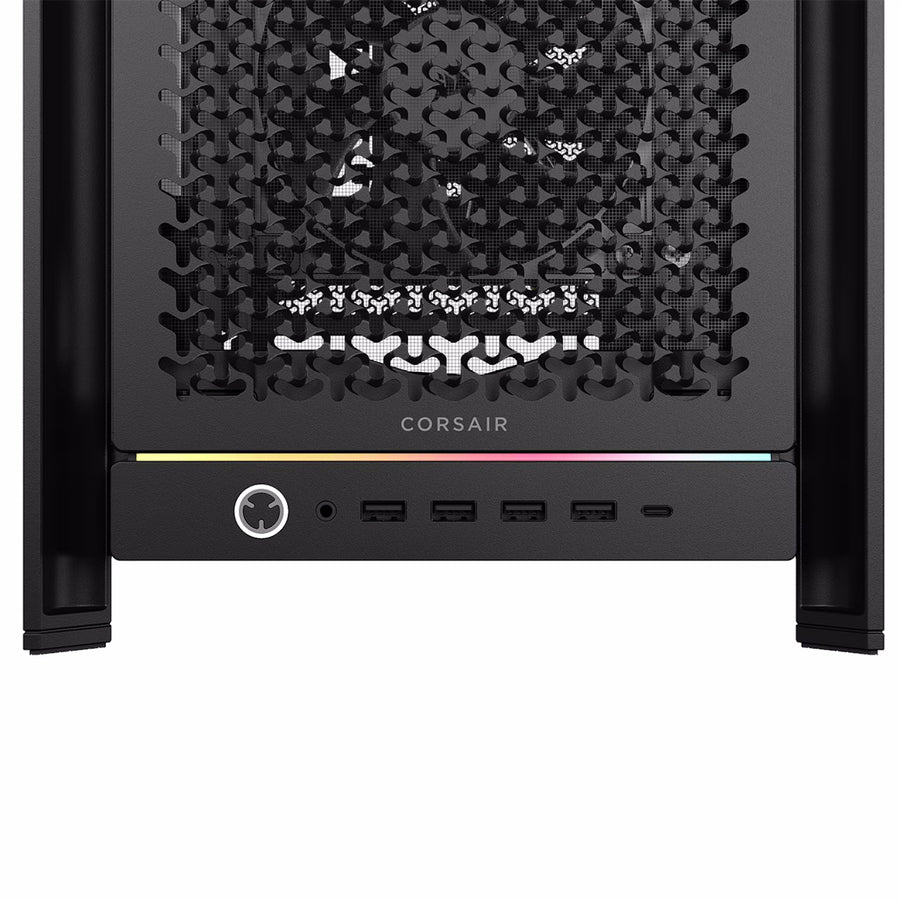 Corsair  5000D RS Tempered Glass ATX Mid Tower Gaming Case with 4x RS140 - Black