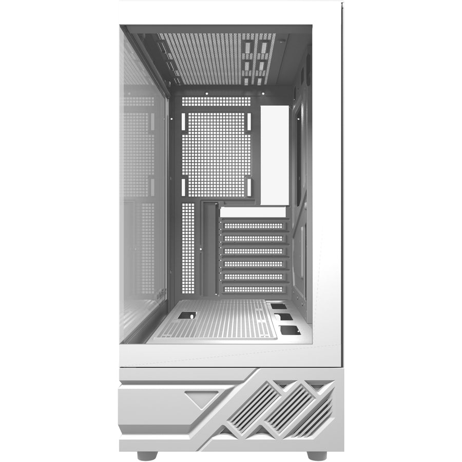 DARKFLASH  DS950 ATX Tempered Glass Mid Tower Case - White