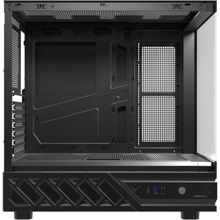 DARKFLASH  DS950 Tempered Glass ATX Mid Tower Case - Black with Screen