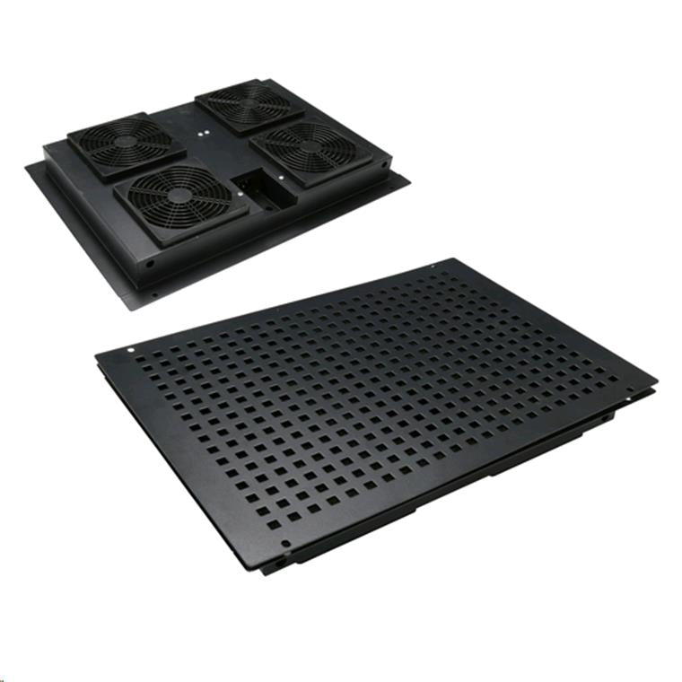 DYNAMIX RAFANKITSR - Fan Drop in Tray for SR Series Cabinets 450 x 316 x 52mm (Inner Dims 400 x 265 x 50mm)