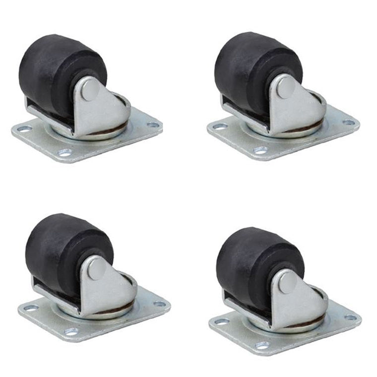 DYNAMIX ROFCW-4PK - 2'' Castor Kit for ROF4P Serie Rack Includes 4x Castors & Assembly Hardware