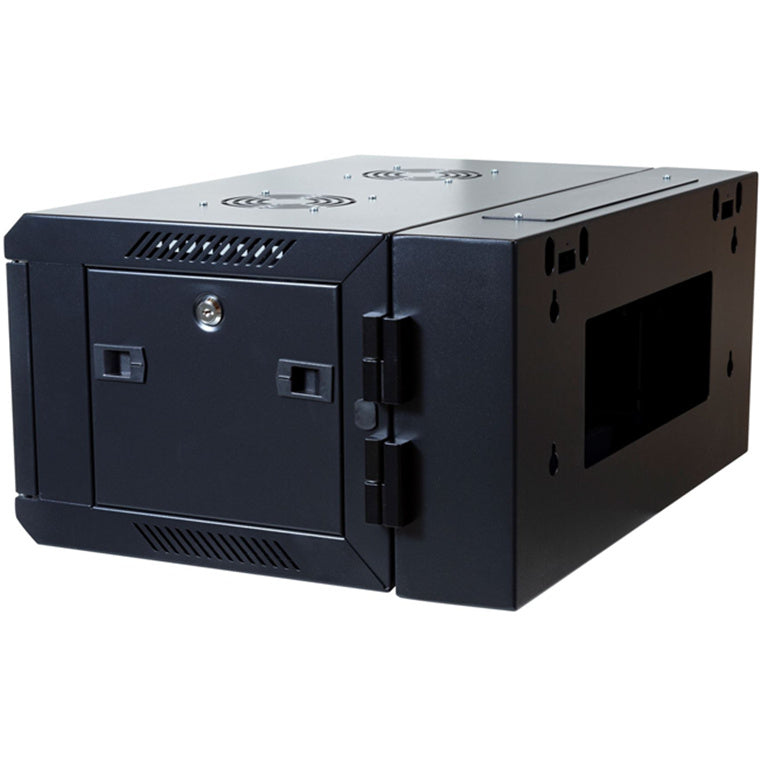 DYNAMIX RSFDS4-450 - 4RU Universal Swing Wall Mount Cabinet. Back mount supplied Left & Right Hinges