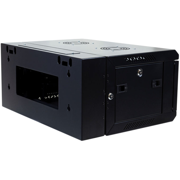DYNAMIX RSFDS4-450 - 4RU Universal Swing Wall Mount Cabinet. Back mount supplied Left & Right Hinges