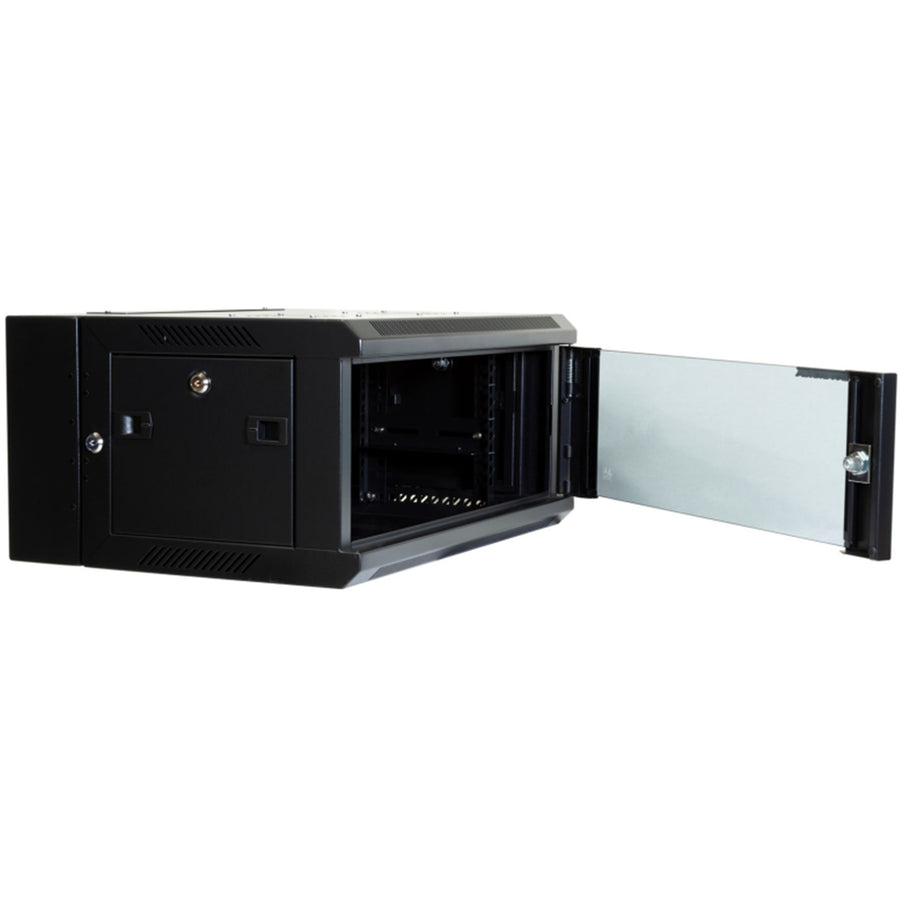 DYNAMIX RSFDS4-450 - 4RU Universal Swing Wall Mount Cabinet. Back mount supplied Left & Right Hinges