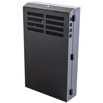 DYNAMIX RVWM0204 - 4RU Vertical Wall Mount Cabinet w/ 2RU Horizontal Mounting Rails. 650x230x1070mm
