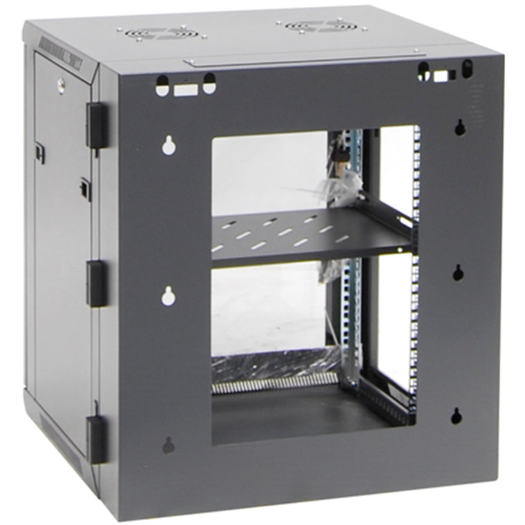 Dynamix RSFDS12 12RU Universal Swing Wall Mount     Cabinet - Removable Backmount supplied with Left & Right