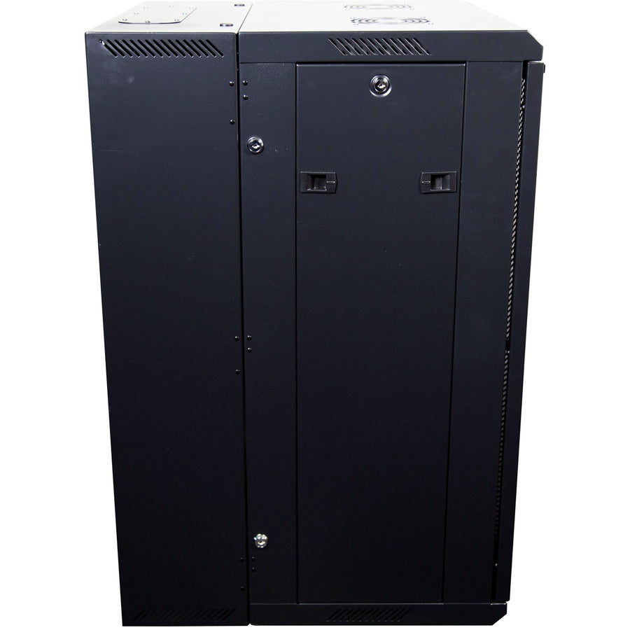 DYNAMIX RDME12 - 12RU 600mm Deep Universal Swing Wall Mount Cabinet. 200mm Removable Backmount.
