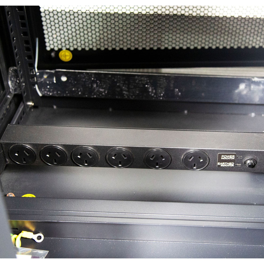 DYNAMIX RDME12 - 12RU 600mm Deep Universal Swing Wall Mount Cabinet. 200mm Removable Backmount.