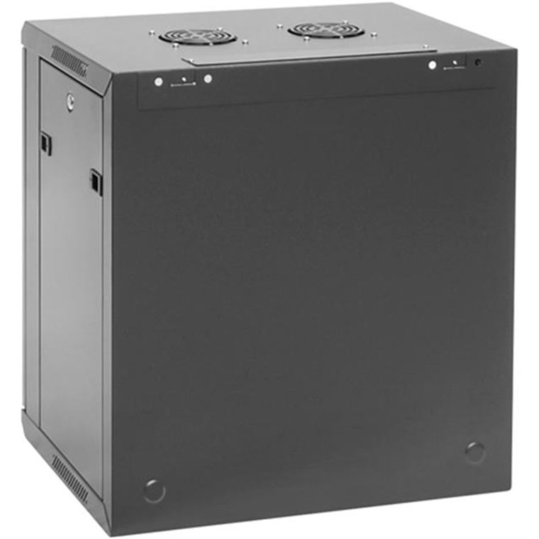DYNAMIX RWM12 - 12RU Wall Mount Cabinet 450mm Deep (600 x 450 x 650mm) Includes 1x Fixed Shelf 2 Fan