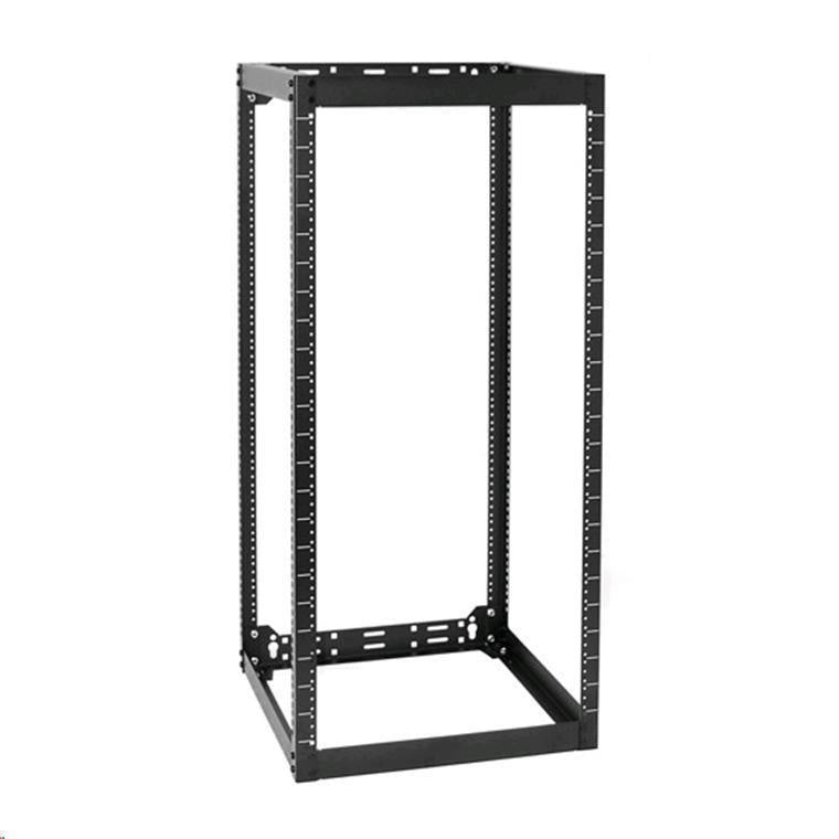 DYNAMIX 16RU Stackable AV Rack 520mmD x 525mmW x 885mmH Open Frame w/ #10-32 apped Holes on