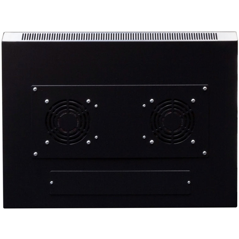 DYNAMIX RWM18 - 18RU Wall Mount Cabinet 450mm Deep (600 x 450 x 910mm) Incl 1x Fixed Shelf 2x Fan