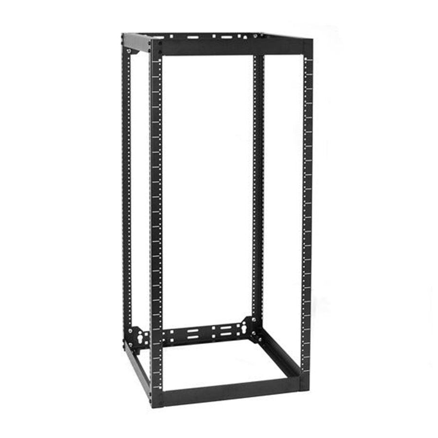DYNAMIX AVR2220 - 22RU Stackable AV Rack 520mmD x 525mmW x 1150mmH Open Frame w/ #10-32 apped Holes