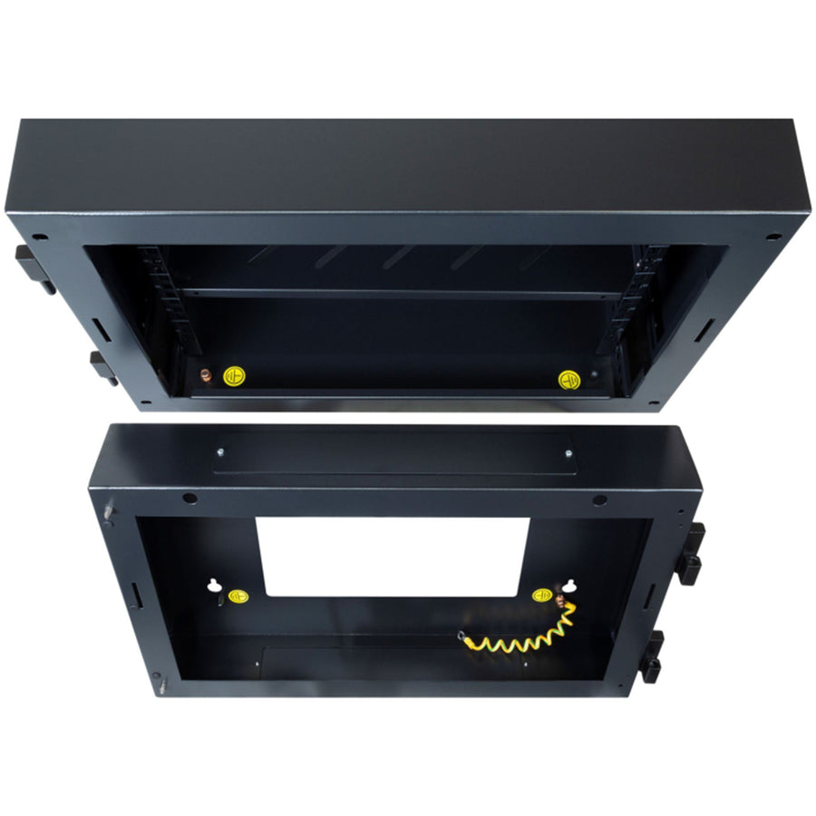 DYNAMIX RSFDS6 - 6RU Universal Swing Wall Mount Cabinet. Back mount supplied Left & Right Hinges