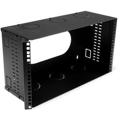 DYNAMIX HWMB200-6U - 6U 200mm Deep 19'' Fully Enclosed Hinged Wall Bracket. Includes Lid & Base Panels.