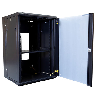 DYNAMIX RSFDS18-600 - 18RU 600mm Deep Universal Swing Wall Mount Cabinet Backmount (600 x 600 x 901mm).