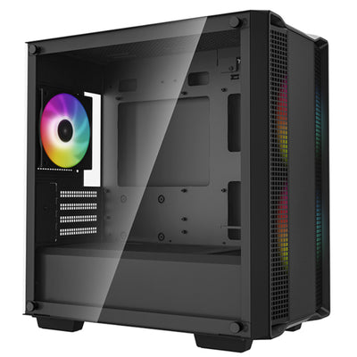 DEEPCOOL  CC360 ARGB Tempered Glass mATX Mini Tower Case - Black