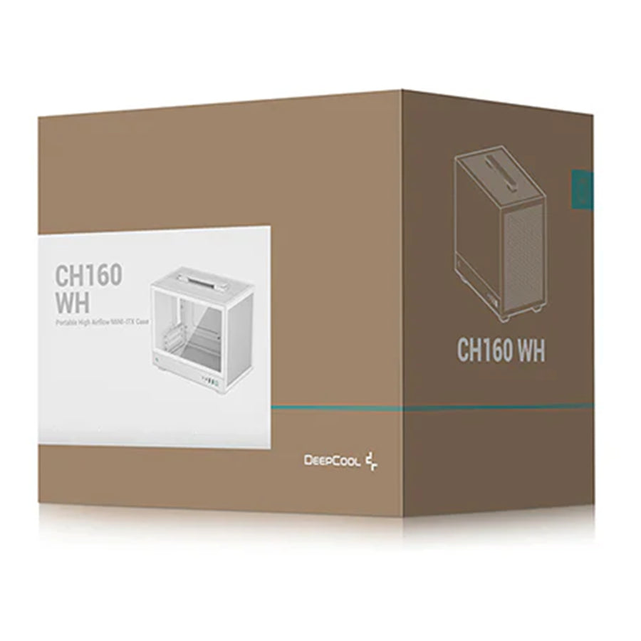 Deepcool CH160 white ITX case