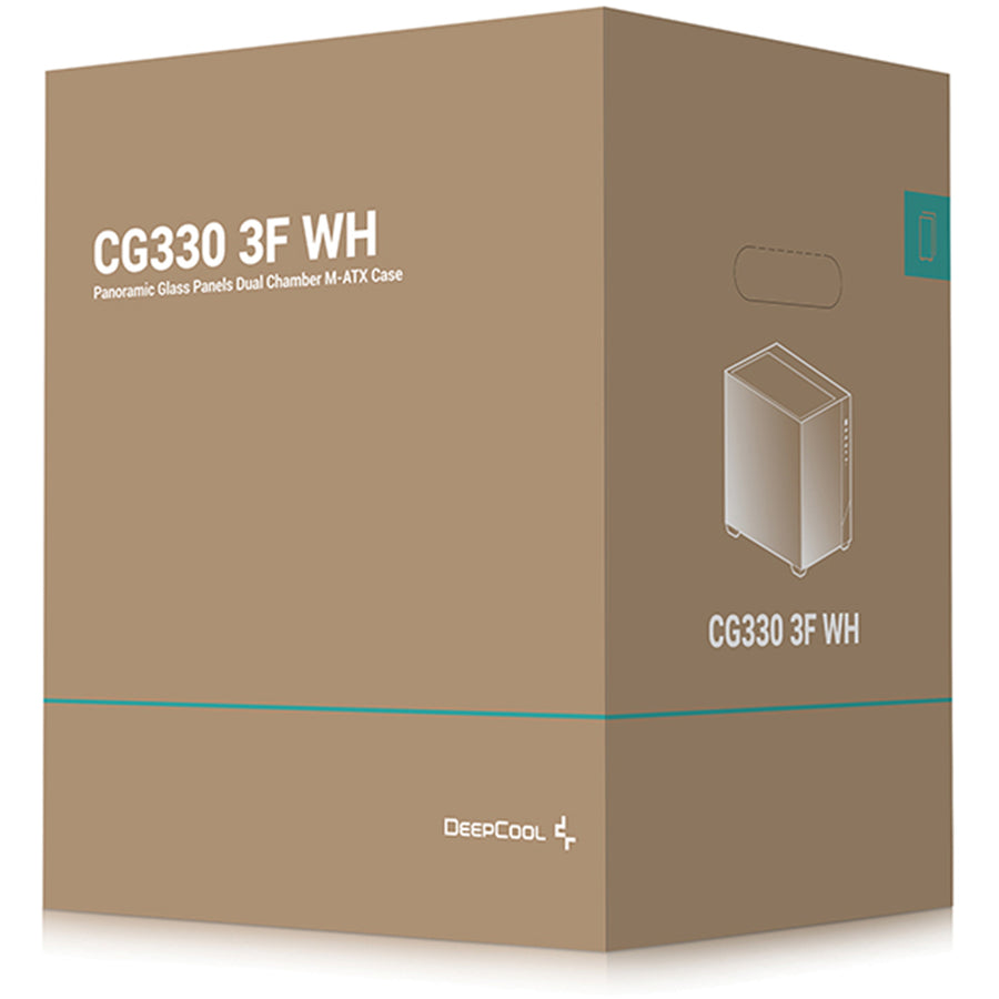 DEEPCOOL  CG330 mATX Mini Tower Case - White