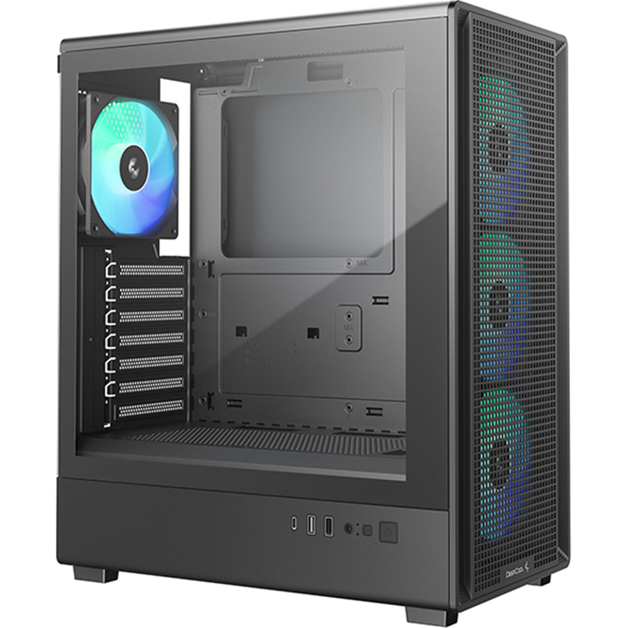 DEEPCOOL  CC550 4F Tempered Glass ARGB ATX Mid Tower Case