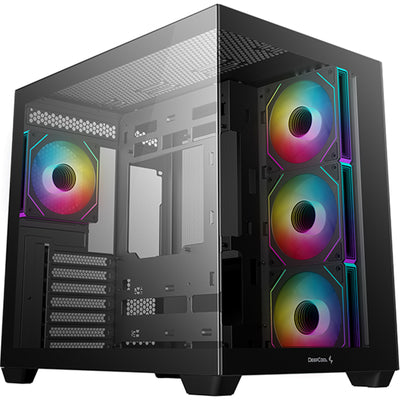 DEEPCOOL  CG530 Tempered Glass ATX Mid Tower Case - Black