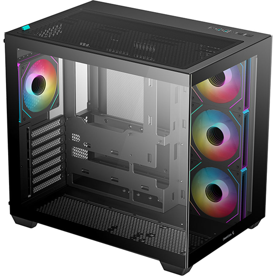 DEEPCOOL  CG530 Tempered Glass ATX Mid Tower Case - Black