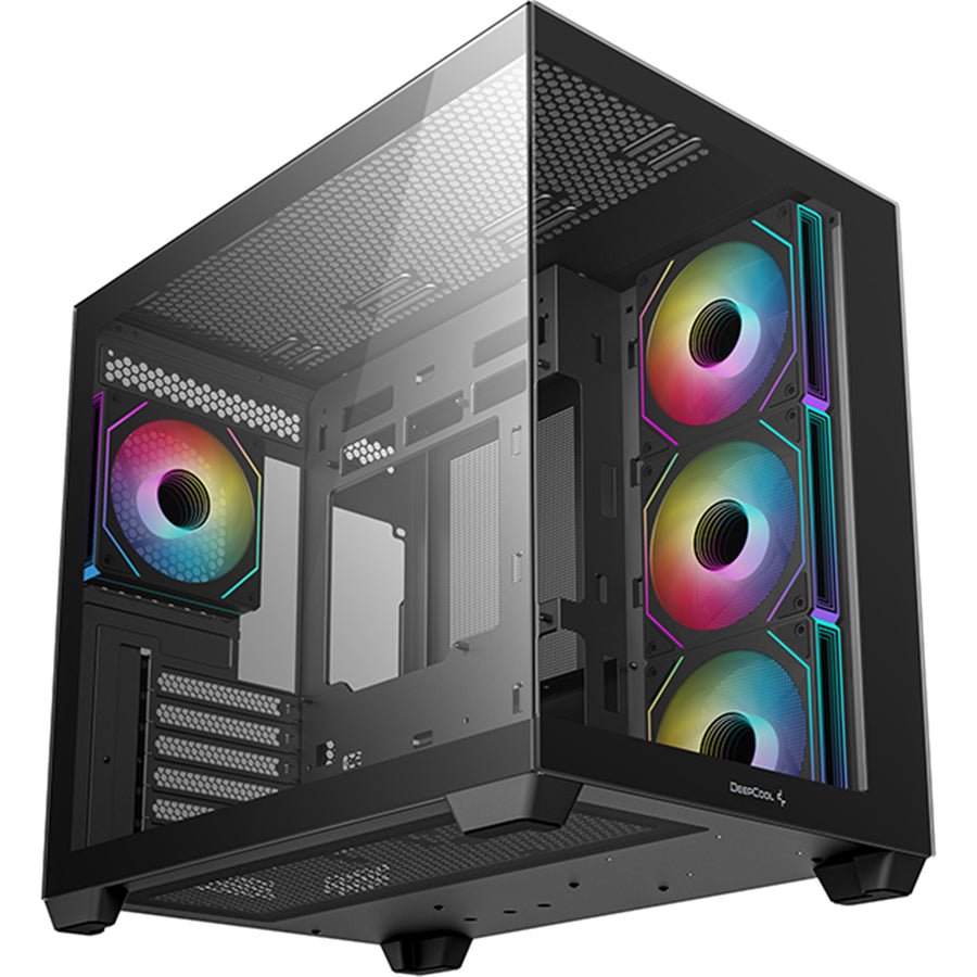 DEEPCOOL  CG530 Tempered Glass ATX Mid Tower Case - Black