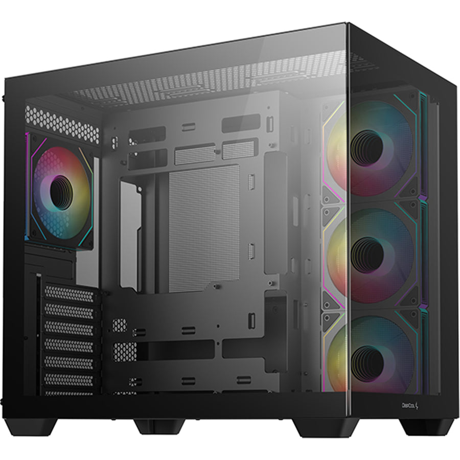 DEEPCOOL  CG530 Tempered Glass ATX Mid Tower Case - Black