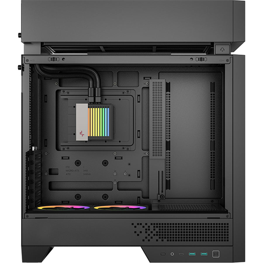 DEEPCOOL  CL6600 ATX Mid Tower Gaming Case - Black