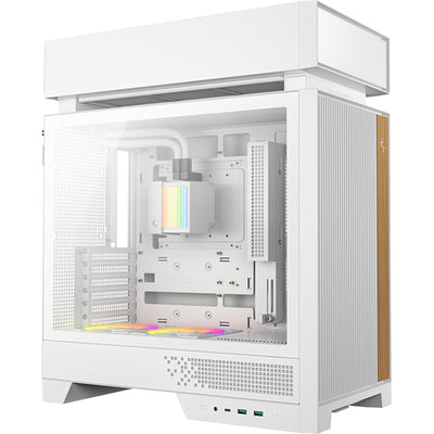DEEPCOOL  CL6600 ATX Mid Tower Gaming Case - White