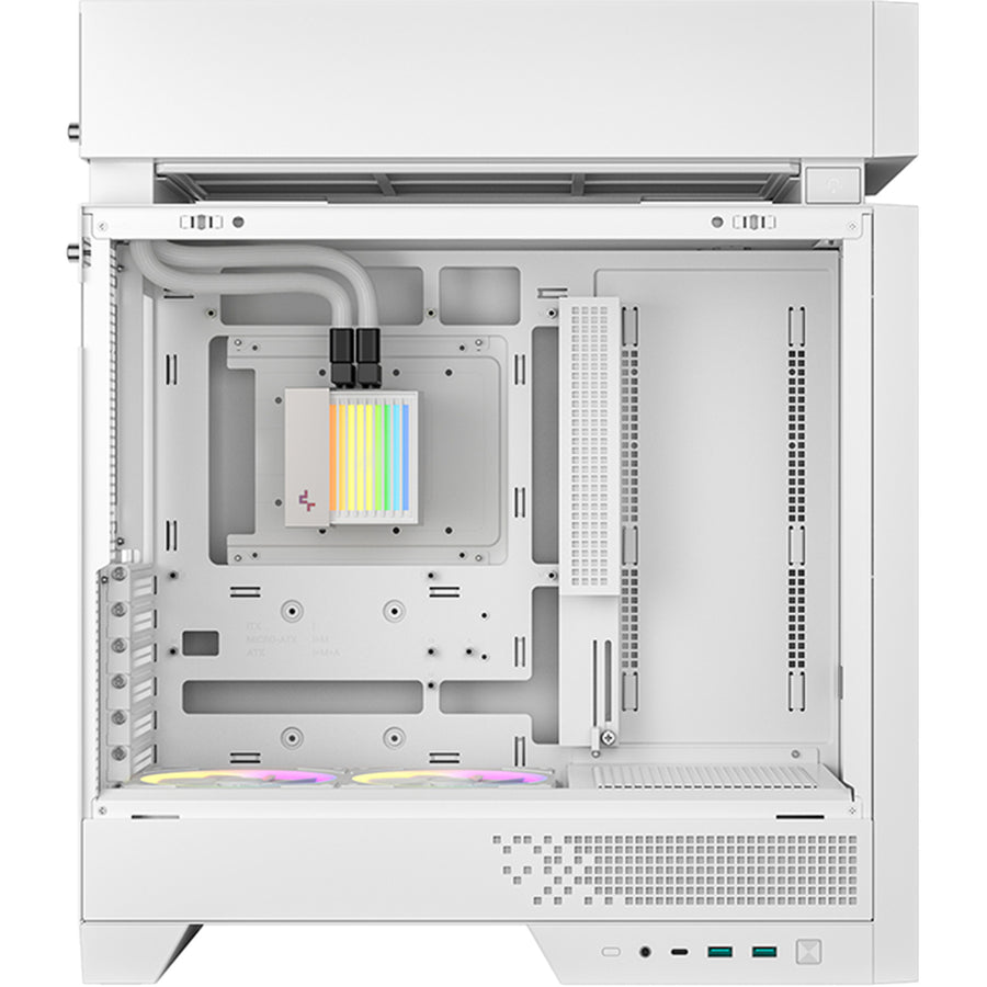 DEEPCOOL  CL6600 ATX Mid Tower Gaming Case - White