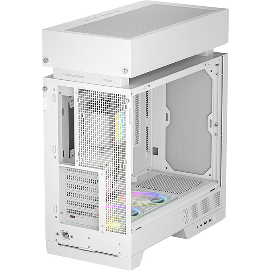 DEEPCOOL  CL6600 ATX Mid Tower Gaming Case - White