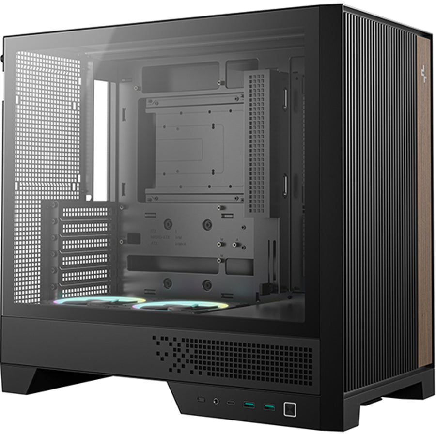DEEPCOOL  CL600 ATX Mid Tower Gaming Case - Black