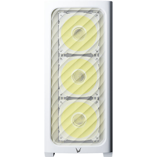 Formula V Line Air Power G3  Tempered Glass ATX Mid Tower Gaming Case - White