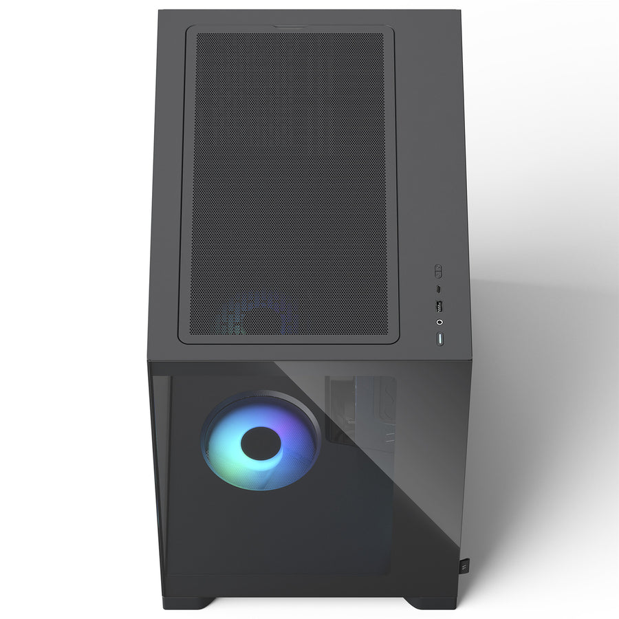 Fractal Design Pop 2 Vision Black RGB  Mid Tower Case 4 X 120mm Reverse RGB Fans