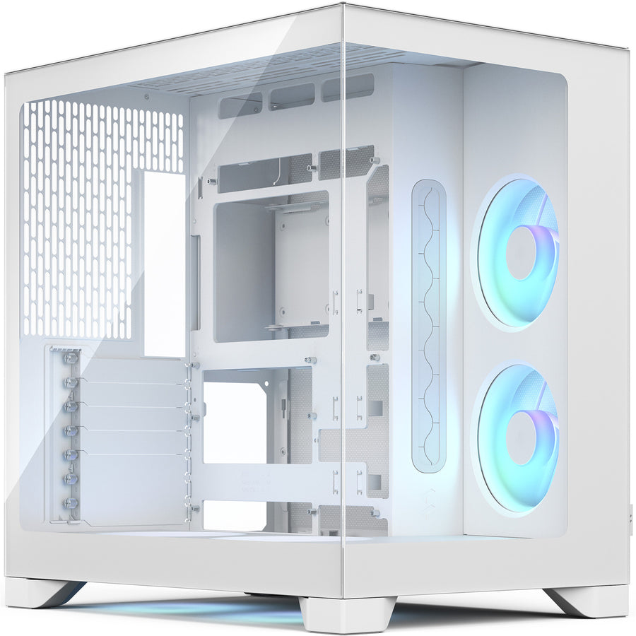 Fractal Design Pop 2 Vision White RGB  Mid Tower Case 4 X 120mm Reverse RGB Fans