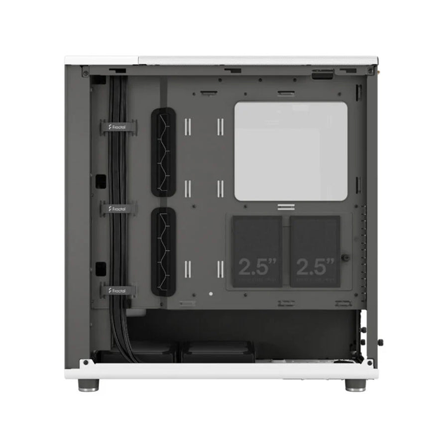 Fractal Design North  ATX Mid Tower Case Tempered Glass - Chalk White