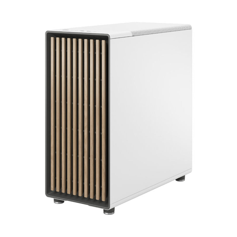 Fractal Design North  ATX Mid Tower Case Tempered Glass - Chalk White
