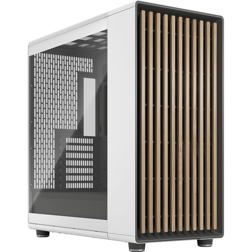 Fractal Design North XL  Tempered Glass ATX Mid Tower Case - Chalk White