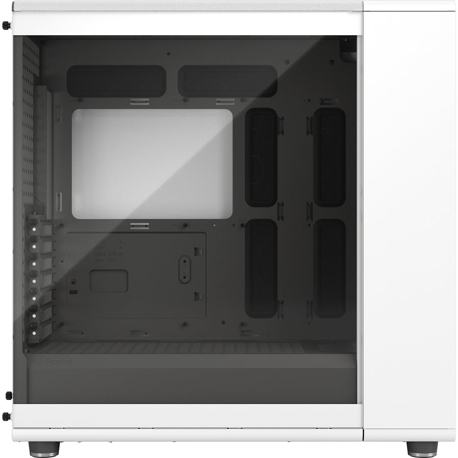 Fractal Design North XL  Tempered Glass ATX Mid Tower Case - Chalk White