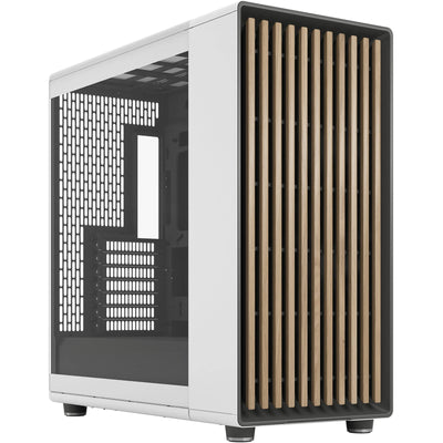 Fractal Design North XL  Tempered Glass ATX Mid Tower Case - RC Version - Chalk White