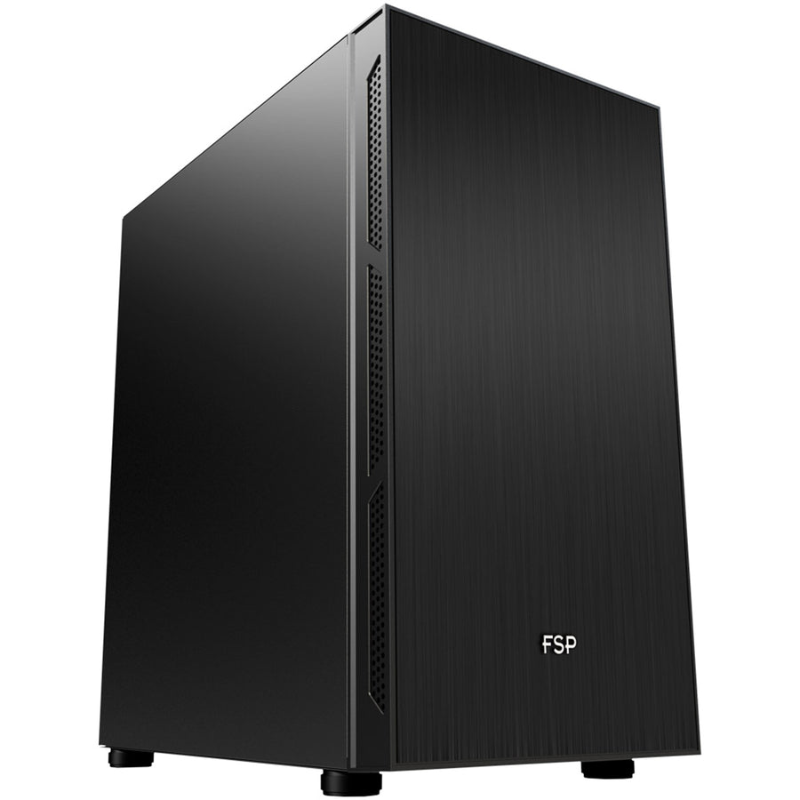 FSP CST220 Silent  mATX Mini Tower Case - Black