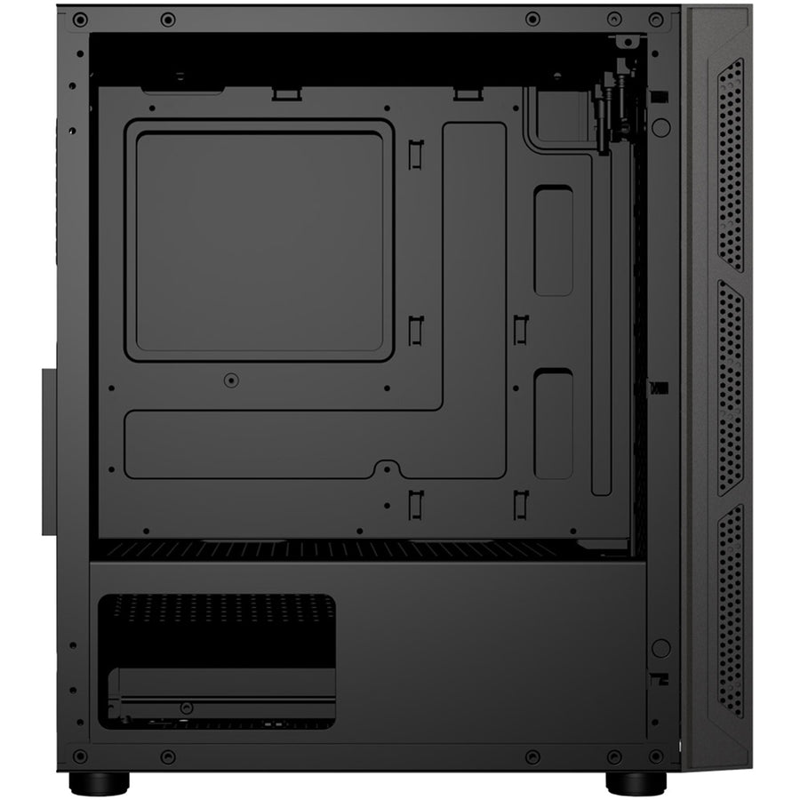 FSP CST220 Silent  mATX Mini Tower Case - Black