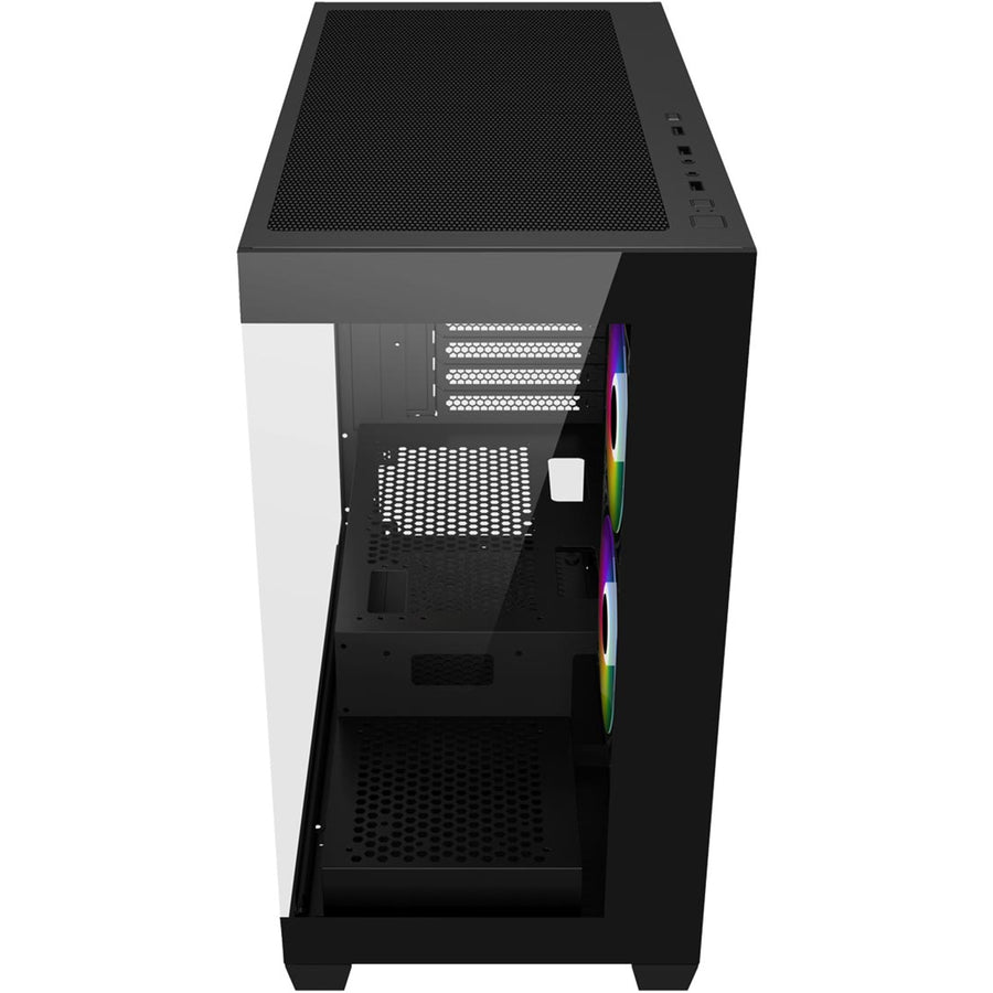 FSP S340  mATX Mid Tower Case - Black