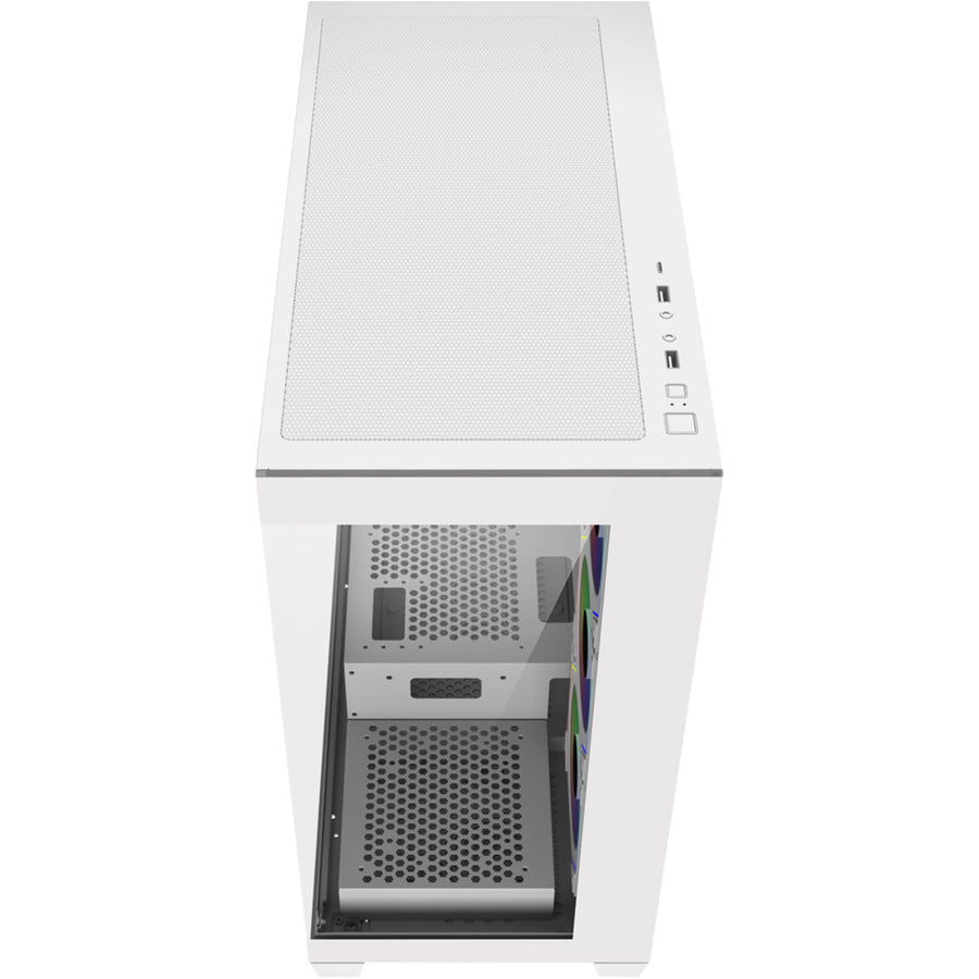 FSP M340  ATX Mid Tower Case - White