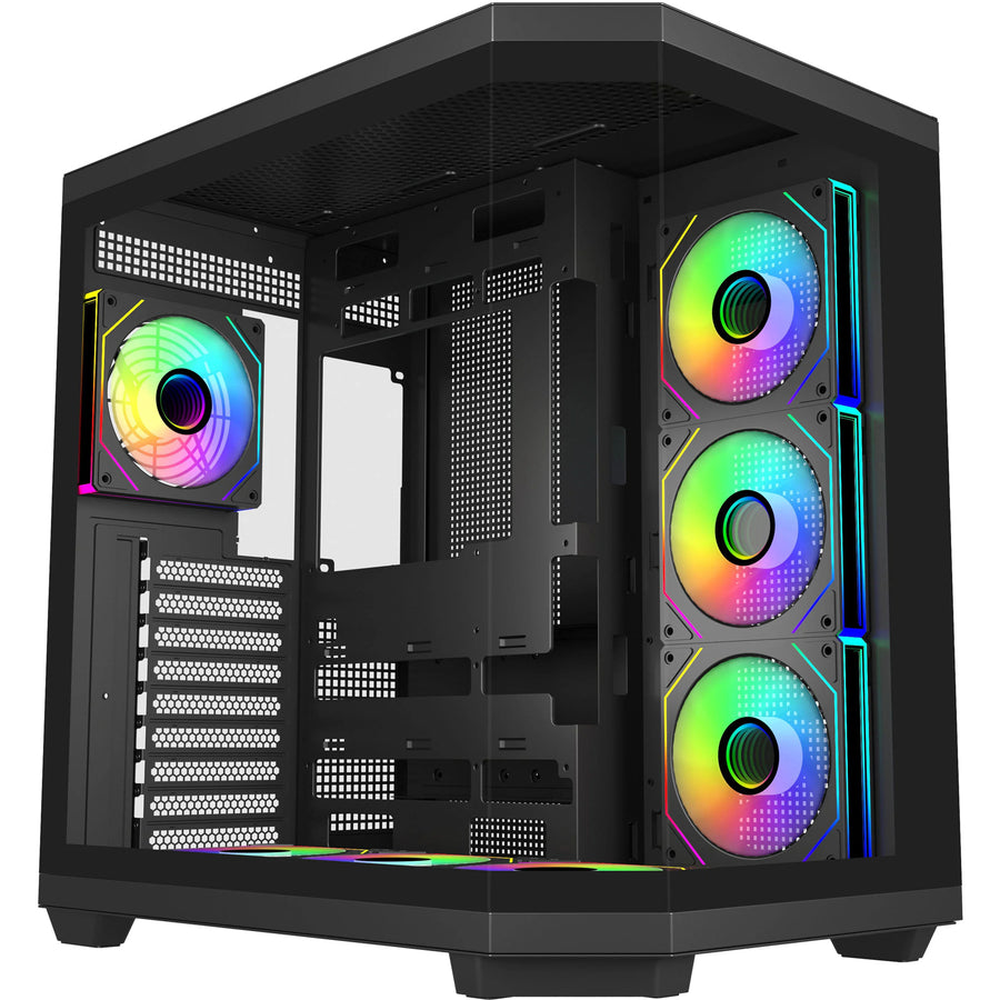 FSP U580  ATX Mid Tower Case - Black