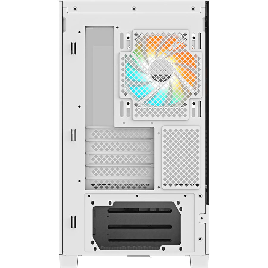 Gigabyte  C201 Panoramic Tempered Glass mATX Gaming Case - Ice White
