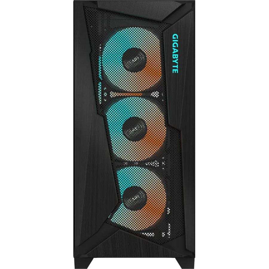 Gigabyte  C301 Tempered Glass Mid Tower Gaming Case - Glass Black