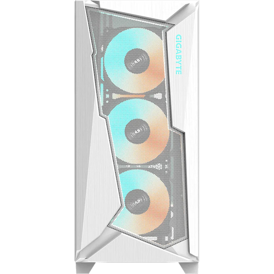 Gigabyte  C301 Tempered Glass Mid Tower Gaming Case - Glass White
